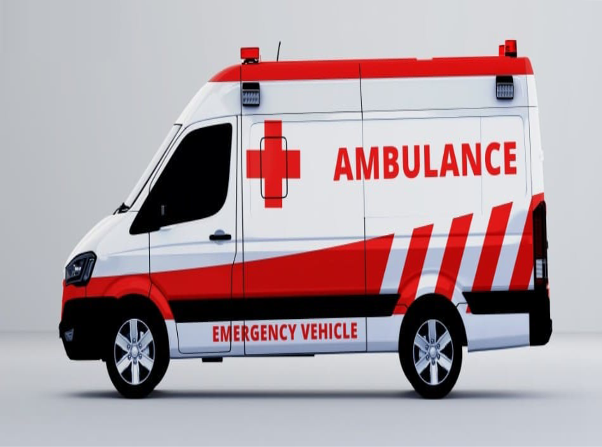 Naveena Hospital ambulance